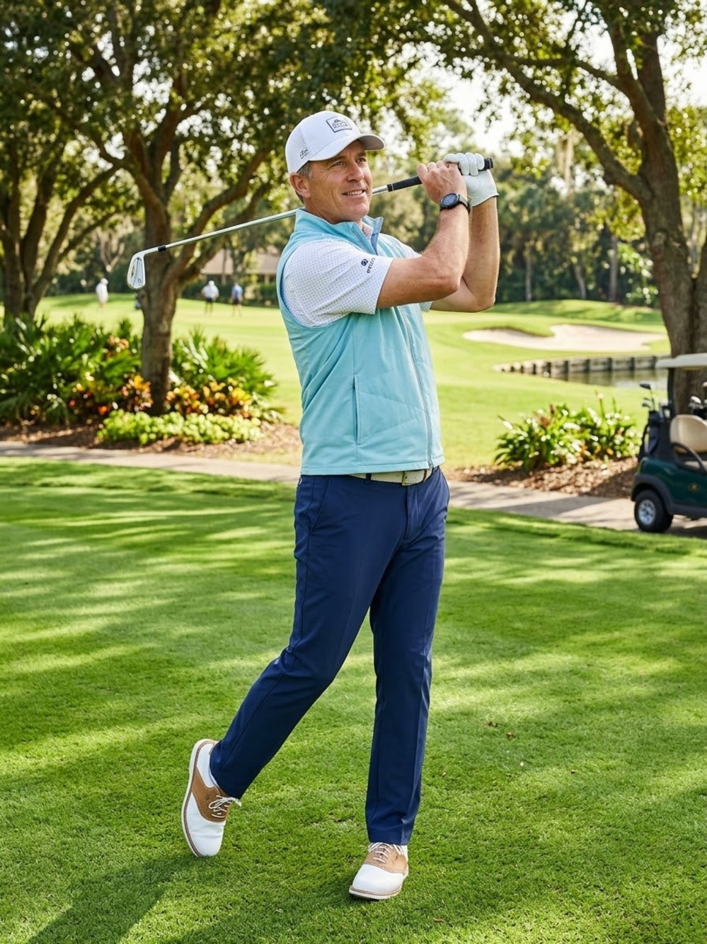 New PETER MILLAR GOLF FUSE HYBRID VEST